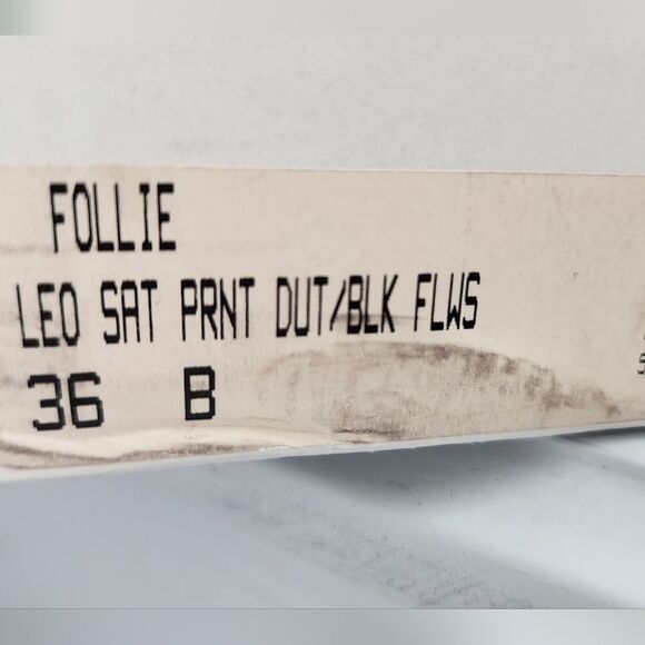 💐Tabitha Simmons Canvas Slingback Leopard Print twill Shoes Sz 36/6 - Picture 6 of 8